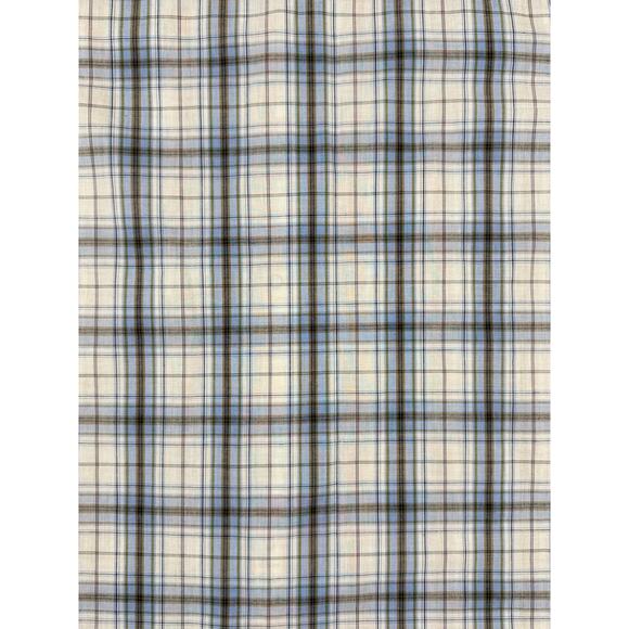 Dickies Plaid Pearl Snap Shirt Men’s 2XL Blue‎ Western Short Sleeve - Picture 10 of 10